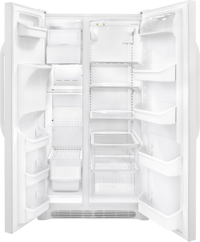 Frigidaire® 23 Cu. Ft. Side-By-Side Refrigerator-Pearl White 2