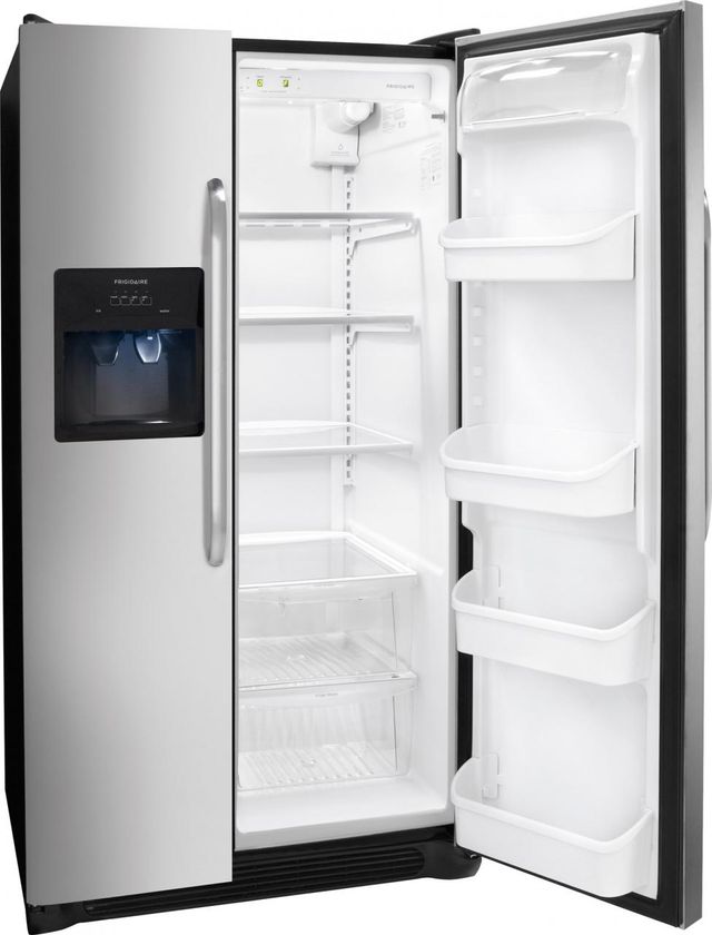 Frigidaire® 26 Cu. Ft. Side-By-Side Refrigerator-Stainless Steel 3