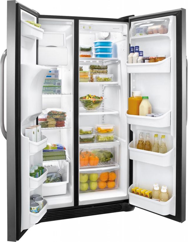 Frigidaire® 26 Cu. Ft. Side-By-Side Refrigerator-Stainless Steel 8