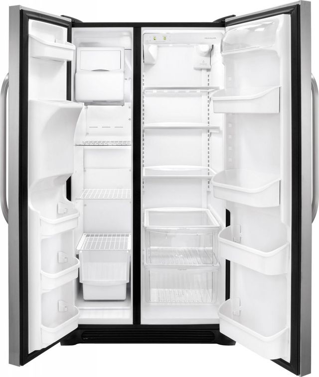 Frigidaire® 26 Cu. Ft. Side-By-Side Refrigerator-Stainless Steel 9