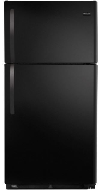 Frigidaire® 15 Cu. Ft. Top Freezer Refrigerator-Black