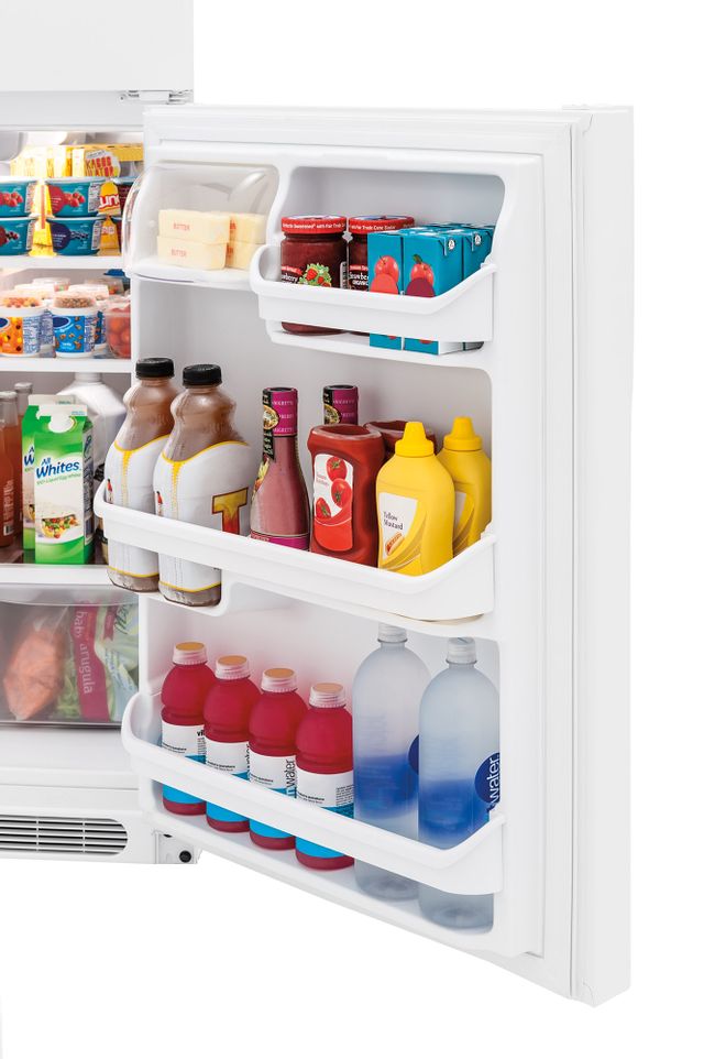 Frigidaire® 15 Cu. Ft. Top Freezer Refrigerator-White 6
