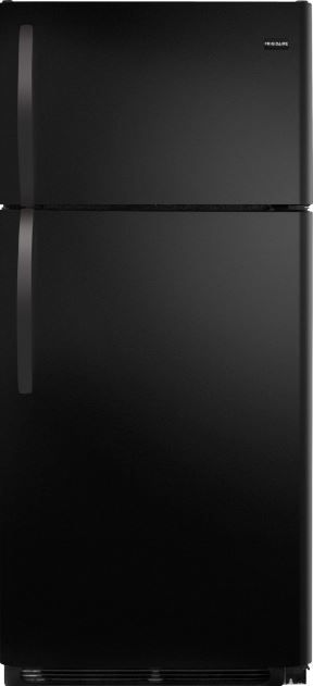 Frigidaire® 16 Cu. Ft. Top Freezer Refrigerator-Black