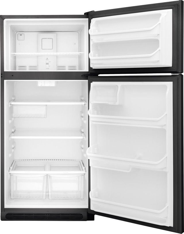 Frigidaire® 18.0 Cu. Ft. Top Freezer Refrigerator-Black 2