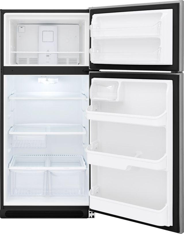 Frigidaire® 18 Cu. Ft. Top Freezer Refrigerator-Stainless Steel 18