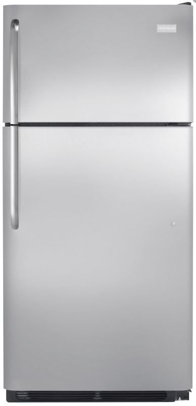 Frigidaire 18.0 Cu. Ft. Top Freezer Refrigerator-Stainless Steel