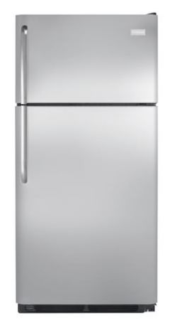 Frigidaire 18 Cu. Ft. Top Freezer Refrigerator-Stainless Steel