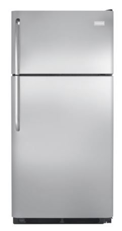 Frigidaire 18 Cu. Ft. Top Freezer Refrigerator-Stainless Steel-0