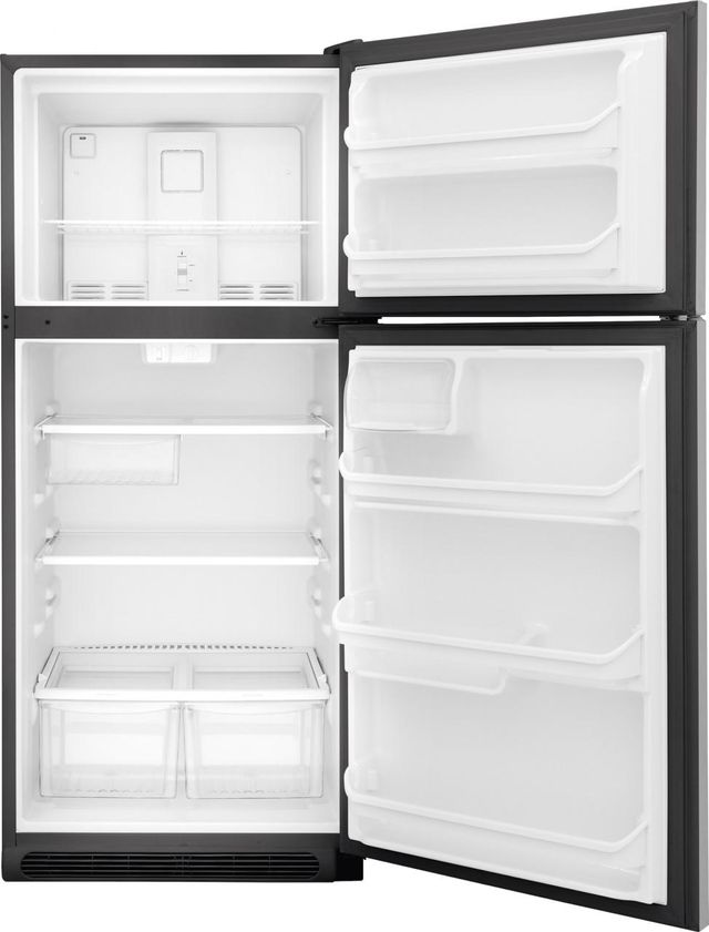 Frigidaire® 20.4 Cu. Ft. Top Freezer Refrigerator-Stainless Steel 2