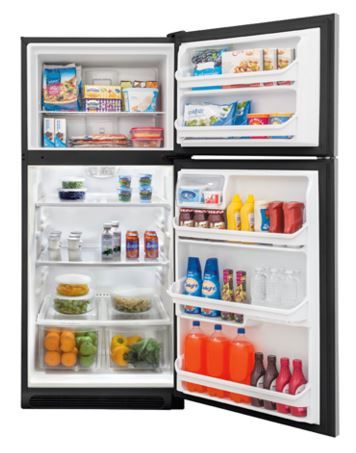 Frigidaire 20.3 Cu. Ft. Top Freezer Refrigerator-Stainless Steel 1