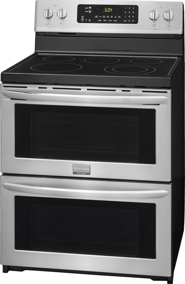 Frigidaire Gallery® 30" Free Standing Electric Double Oven Range-Stainless Steel 3
