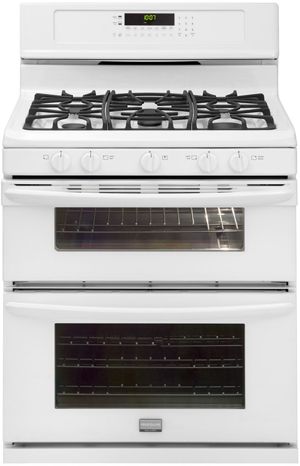 Frigidaire Gallery 30" Free Standing Gas Double Oven Gas Range