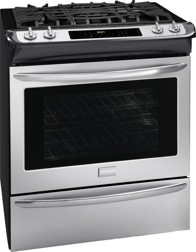 frigidaire ffgh3051vs 30 inch stainless steel slide in gas range