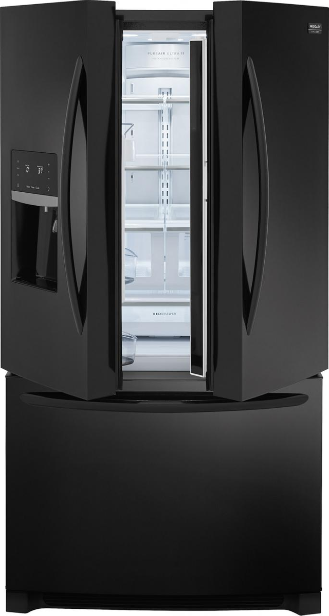 Frigidaire Gallery® 26.8 Cu. Ft. French Door Refrigerator-Ebony Black 11