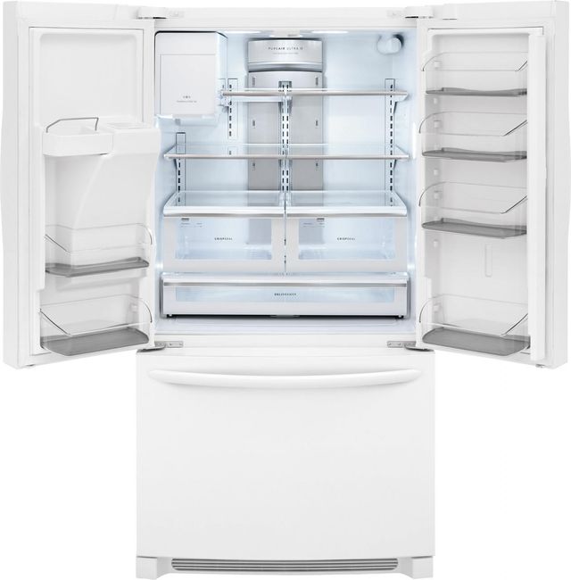 Frigidaire Gallery® 26.8 Cu. Ft. French Door Refrigerator-Pearl White 11