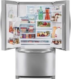 Frigidaire Gallery® 21.9 Cu. Ft. Counter Depth French Door Refrigerator-Stainless Steel 1