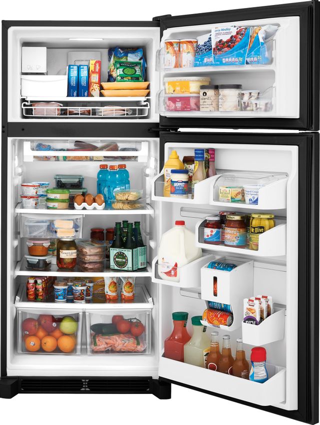 Frigidaire Gallery® 18.2 Cu. Ft. Top Freezer Refrigerator-Ebony 4