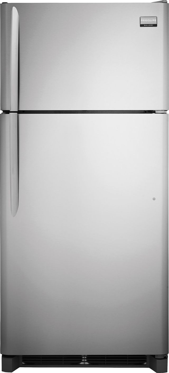 Frigidaire Gallery® 18.2 Cu. Ft. Top Freezer Refrigerator-Stainless Steel 0