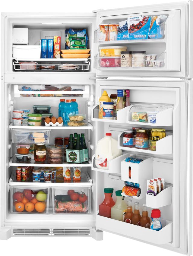 Frigidaire Gallery® 18.2 Cu. Ft. Top Freezer Refrigerator-Pearl 4