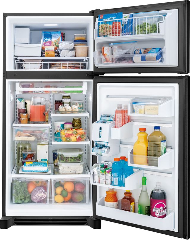 Frigidaire Gallery® 20.5 Cu. Ft. Top Freezer Refrigerator-Stainless Steel 14