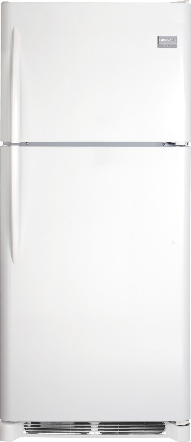 Frigidaire Gallery® 20.5 Cu. Ft. Top Freezer Refrigerator-Pearl White 0