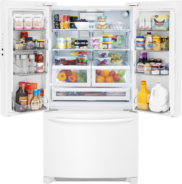 Frigidaire Gallery® 27.6 Cu. Ft. French Door Refrigerator-Pearl White 4
