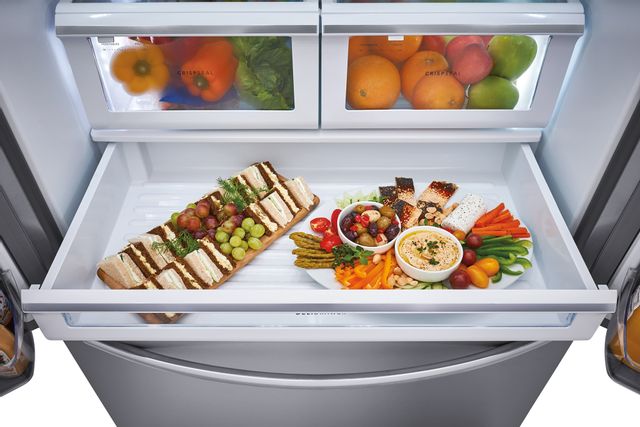 Frigidaire Gallery® 27.6 Cu. Ft. French Door Refrigerator-Pearl White 6