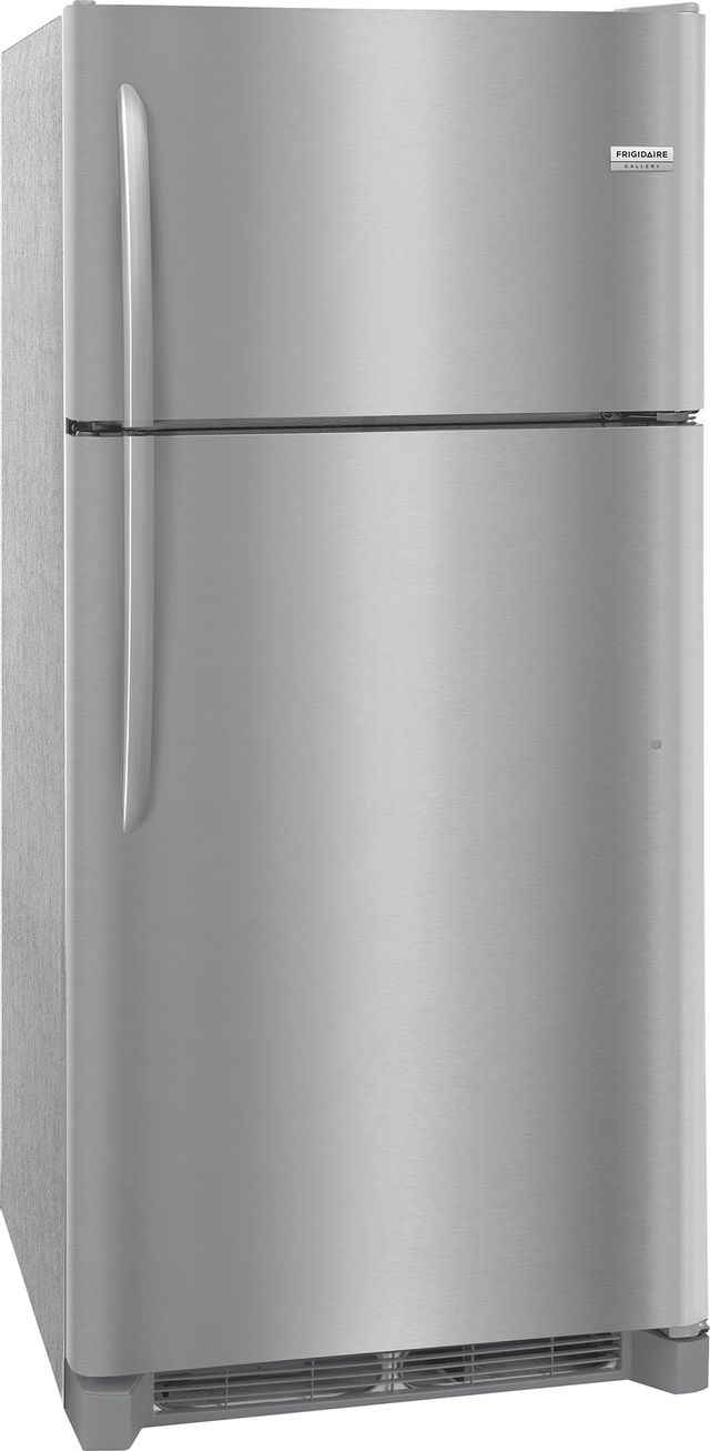 Frigidaire Gallery® 18.0 Cu. Ft. Top Freezer Refrigerator-Stainless Steel 2