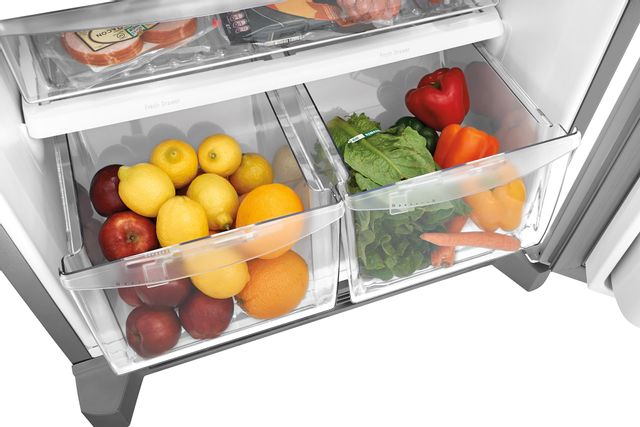 Frigidaire Gallery® 18.0 Cu. Ft. Top Freezer Refrigerator-Stainless Steel 7
