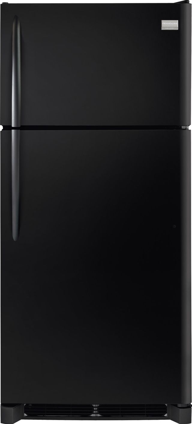Frigidaire Gallery® 18.1 Cu. Ft. Top Freezer Refrigerator-Ebony Black 7