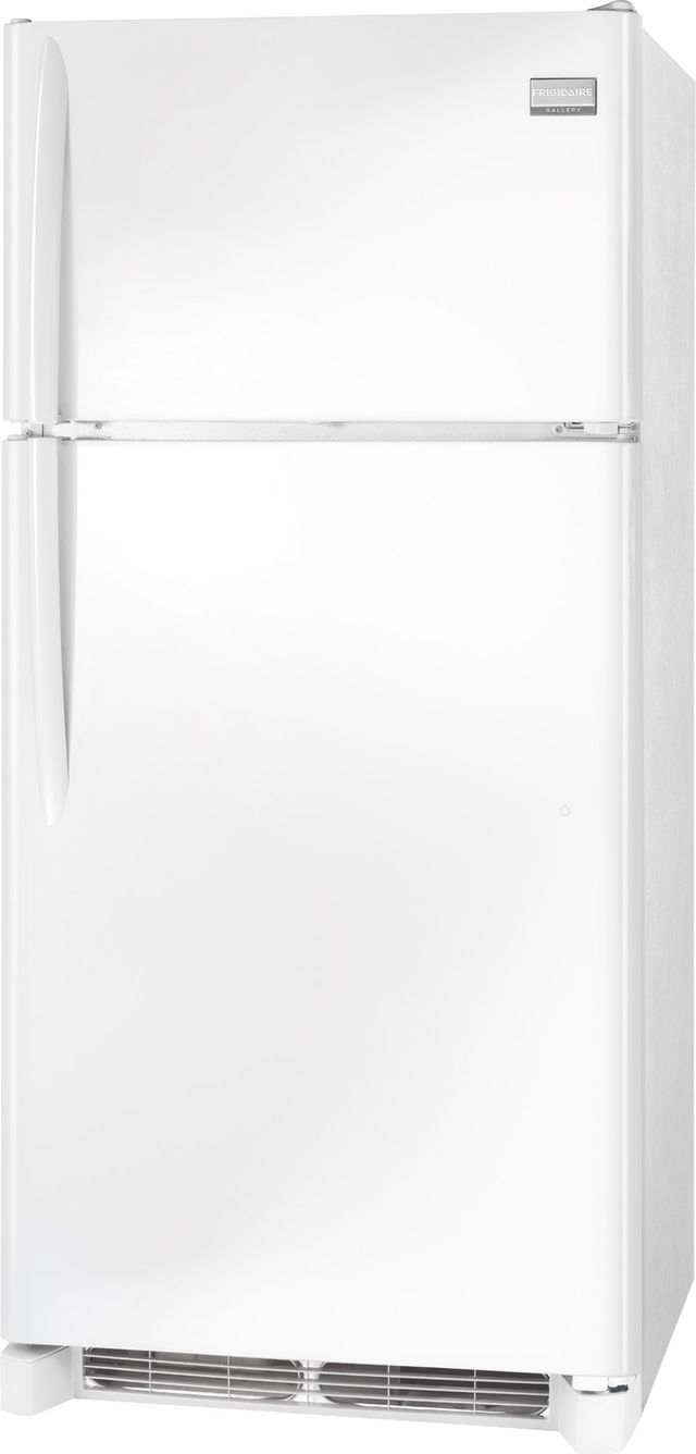 Frigidaire Gallery® 18.1 Cu. Ft. Top Freezer Refrigerator-Pearl White 2