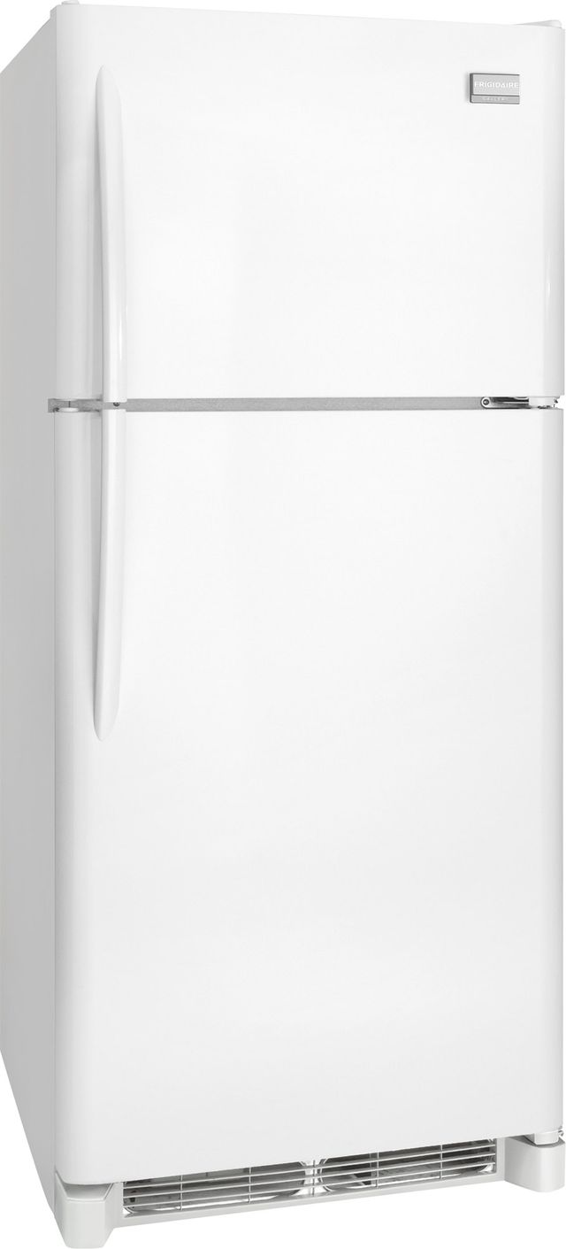 Frigidaire Gallery® 20.4 Cu. Ft. Top Freezer Refrigerator-Pearl White 1