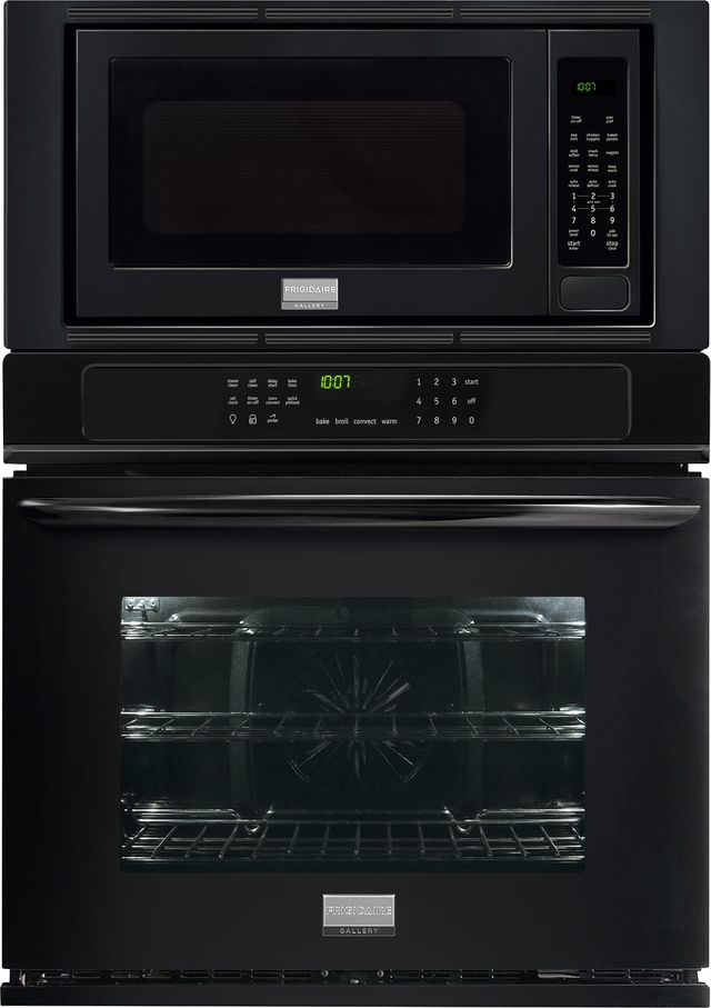 Frigidaire Gallery® 27" Electric Oven/Micro Combo Built In-Black 1