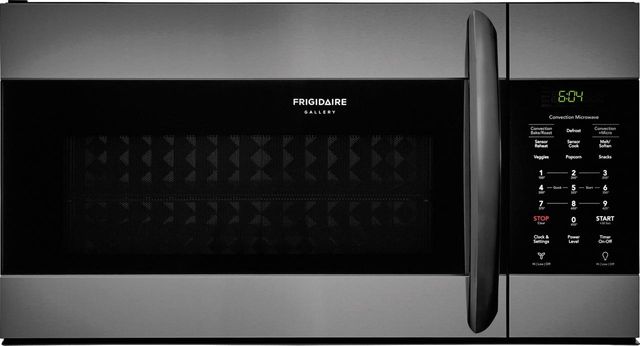 Frigidaire Gallery® 1.5 Cu. Ft. Black Stainless Steel Over The Range Microwave-0