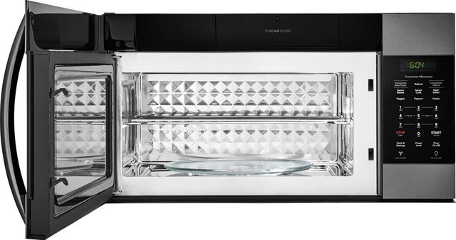 Frigidaire Gallery® 1.5 Cu. Ft. Black Stainless Steel Over The Range Microwave 1
