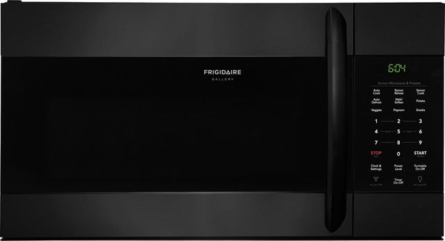 Frigidaire Gallery® 1.7 Cu. Ft. Black Over The Range Microwave