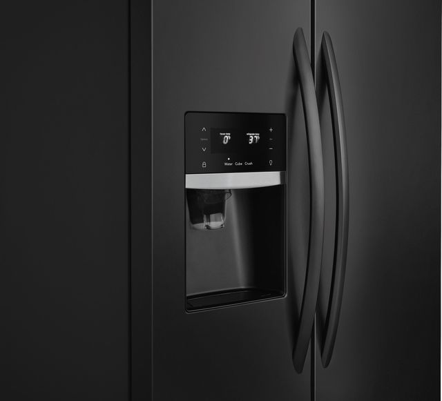 Frigidaire Gallery® 25.5 Cu. Ft. Ebony Black Side-By-Side Refrigerator 8