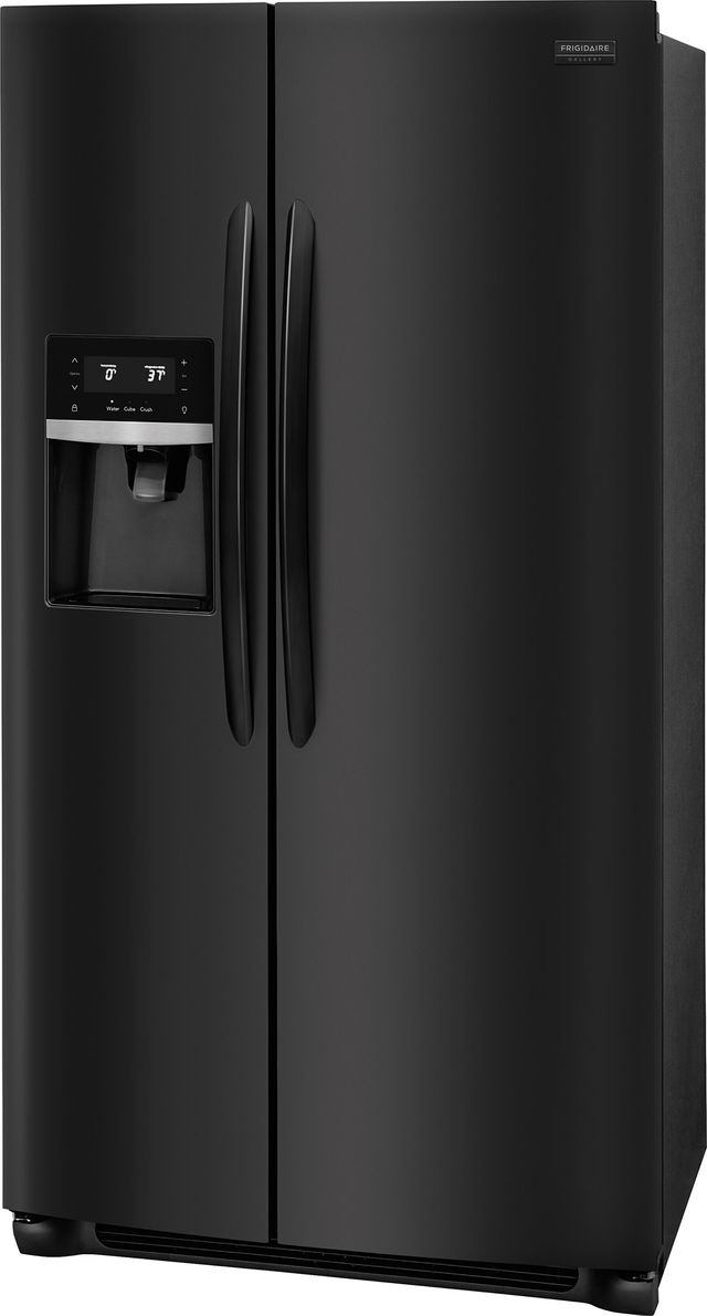 Frigidaire Gallery® 25.5 Cu. Ft. Ebony Black Side-By-Side Refrigerator 9