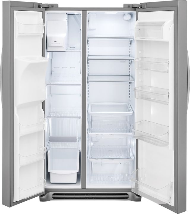 Frigidaire Gallery® 25.5 Cu. Ft. Stainless Steel Side-By-Side Refrigerator 1