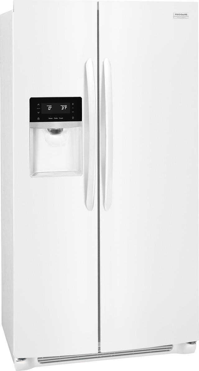 Frigidaire Gallery® 25.5 Cu. Ft. Pearl White Side-By-Side Refrigerator 9