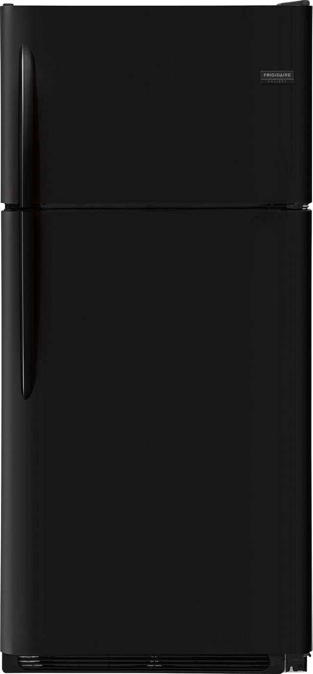 Frigidaire Gallery® 18.0 Cu. Ft. Ebony Black Top Freezer Refrigerator