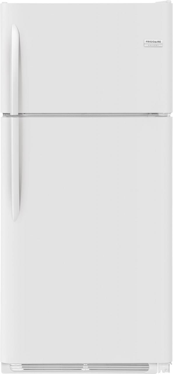 Frigidaire Gallery® 18.0 Cu. Ft. Pearl White Top Freezer Refrigerator 0