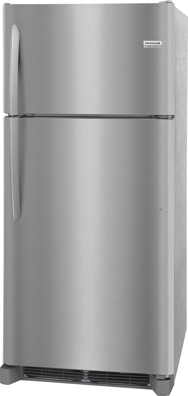 Frigidaire Gallery® 18 Cu. Ft. Top Freezer Refrigerator-Stainless Steel 3