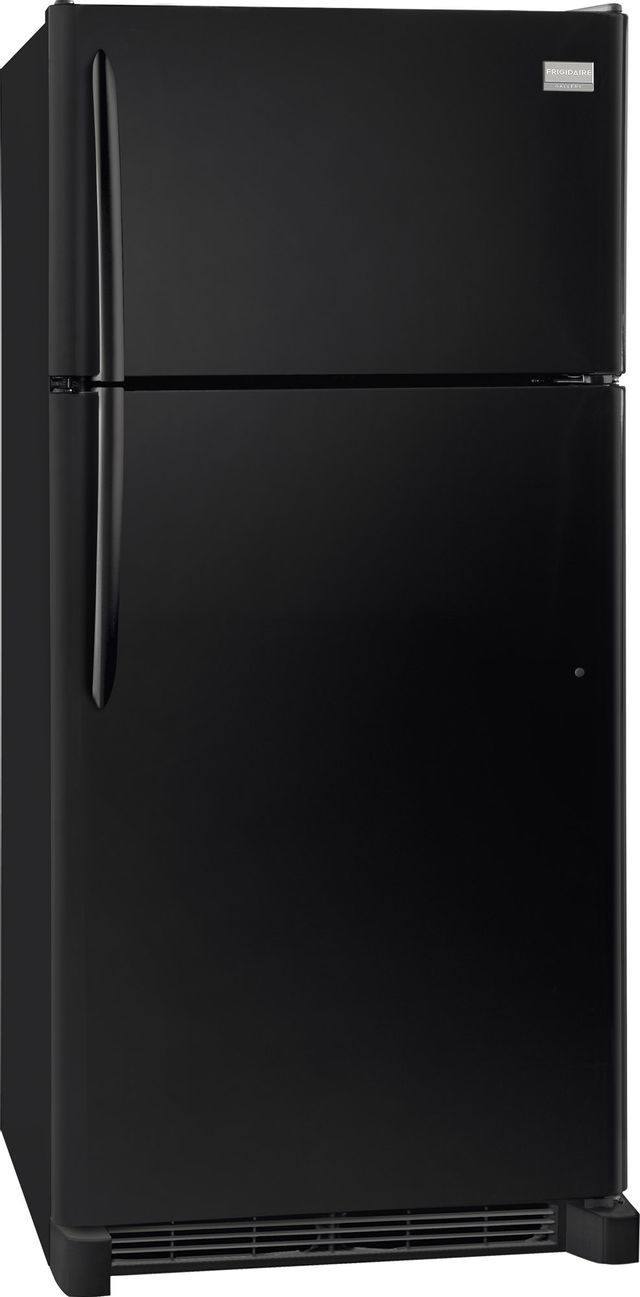 Frigidaire Gallery® 18.1 Cu. Ft. Top Freezer Refrigerator-Ebony Black 7