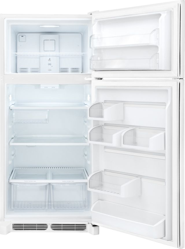 Frigidaire Gallery® 18.1 Cu. Ft. Top Freezer Refrigerator-Ebony Black 3