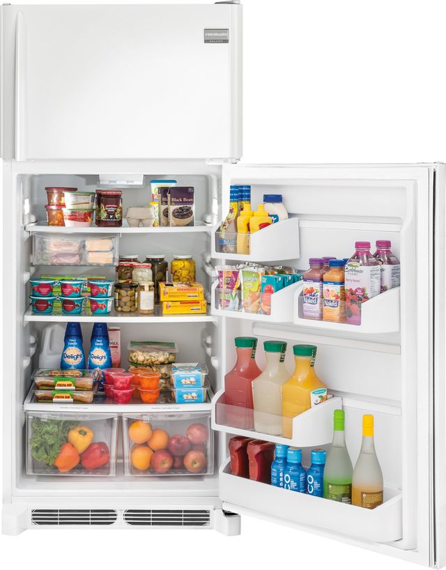 Frigidaire Gallery® 18.1 Cu. Ft. Top Freezer Refrigerator-Ebony Black 5
