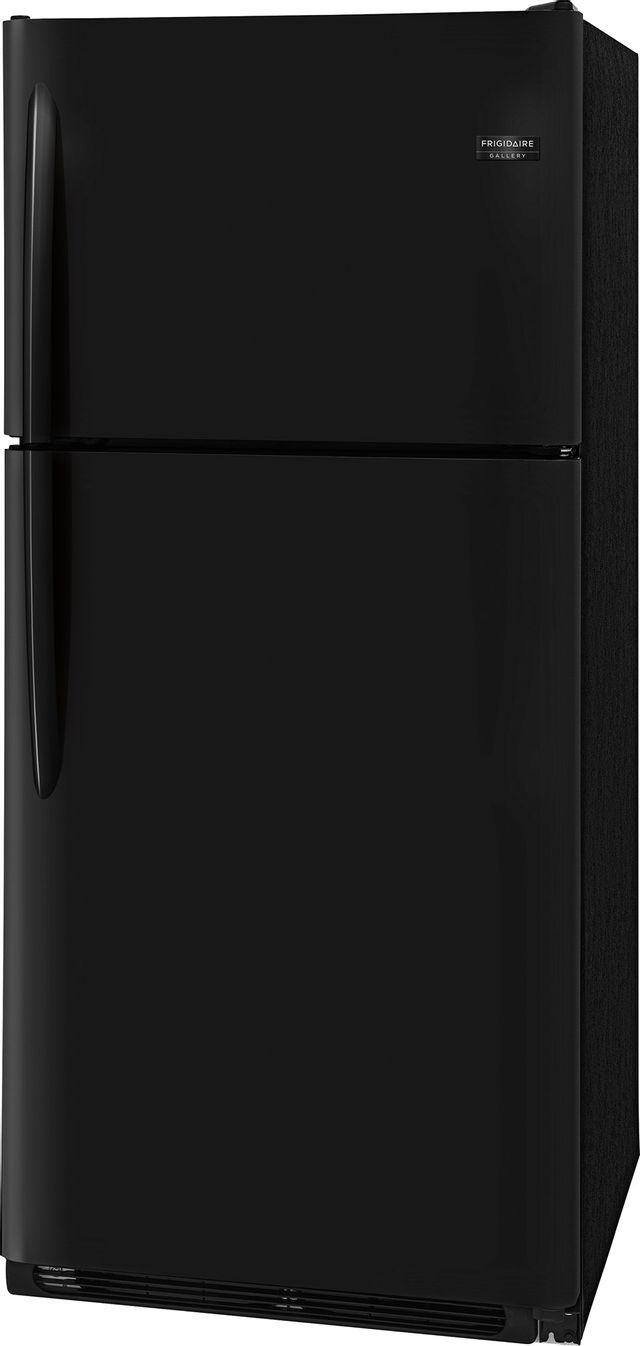 Frigidaire Gallery® 20.4 Cu. Ft. Top Freezer Refrigerator-Ebony Black 2