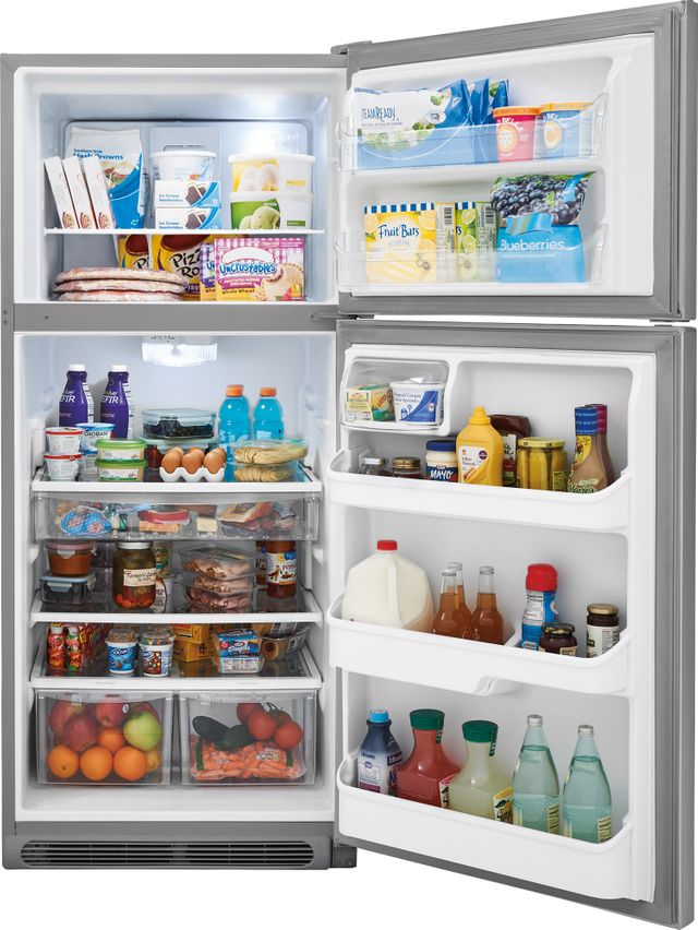 Frigidaire Gallery® 20.4 Cu. Ft. Stainless Steel Top Freezer Refrigerator 2