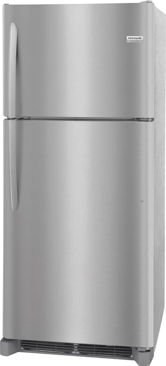 Frigidaire Gallery® 20.4 Cu. Ft. Top Freezer Refrigerator-Stainless Steel 4