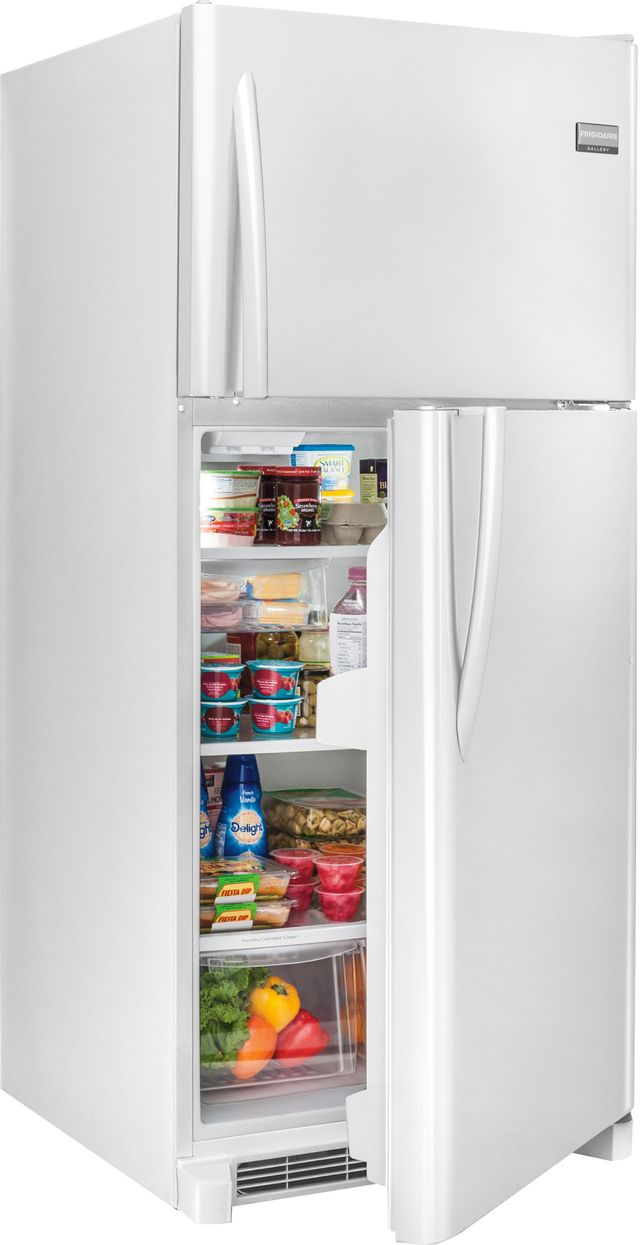 Frigidaire Gallery® 20.4 Cu. Ft. Top Mount Refrigerator-Pearl White 3
